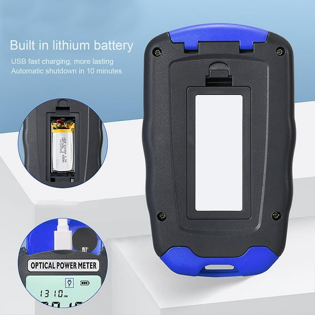 Optical Tester 3 In 1 Fc Sc St Universal Interface 10km Led Light Aua Dc70 (-70~+10dbm)
