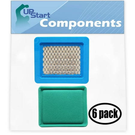 6-Pack Replacement for Toro 29639 Air Filter & Pre-Cleaner - Compatible with Toro 491588S Filter & 493537S Pre-Filter