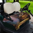 thumbnail image 2 of Golf Cart Seat Covers for 2 Seater,Country Forest Microfiber Cart Seat Towel Blanket,Farmhouse Nature Trees Cabin Starry Sky Absorbent Breathable NonSlip Bench Seats Protector for Golf Course 51"x31", 2 of 9