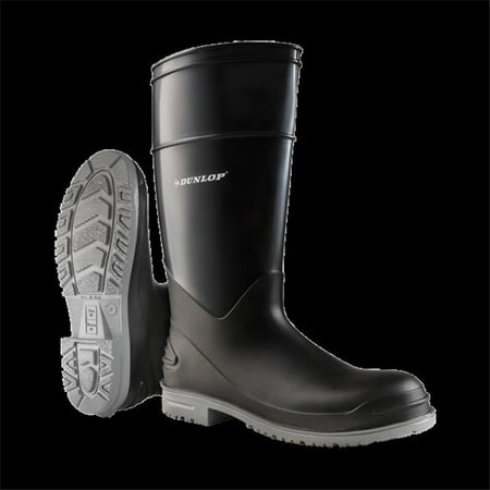 Image of Dunlop 8968009 Polyblend Mens Plain Toe Goliath Knee Boots Size 9