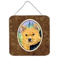 thumbnail image 1 of Norwich Terrier Aluminium Metal Wall Or Door Hanging Prints, 1 of 1