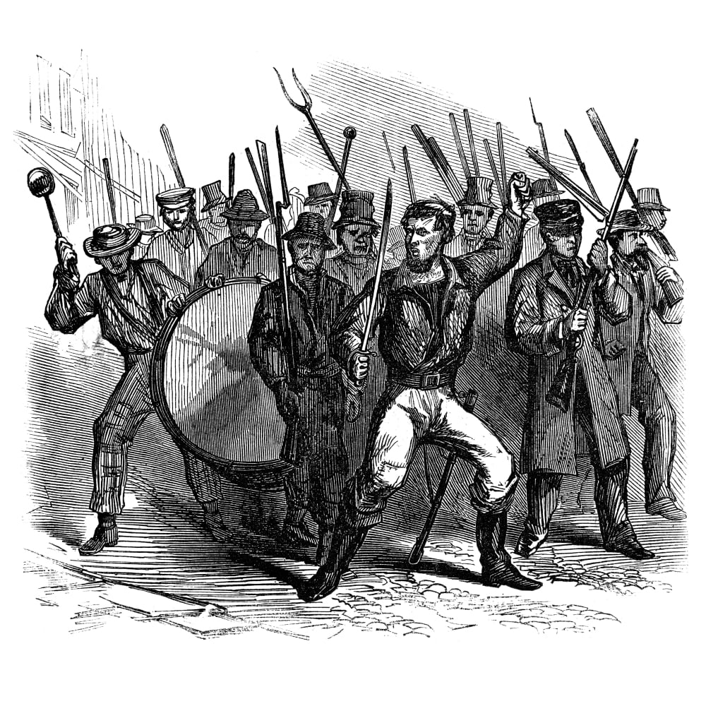 нью йорк 1863 год