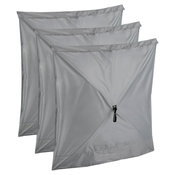 Clam Quick Set Screen Hub Gray Fabric Wind & Sun Panels, Accessory Only (3 pack)