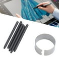 thumbnail image 4 of 5 Pcs Pointes de Remplacement pour Stylet Écran Tactile, Pièces Accessoires Standard, Noir, 4 of 7