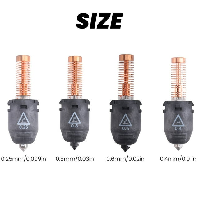 Para Conjunto de Boquillas de la Serie AD5M/AD5M Pro, Boquillas de Alta Velocidad de 0,25 Mm, Accesorios para Impresoras 3d