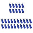 thumbnail image 2 of Wisewang 10 Pieces Bike Tire Caps Tyre Accessory Dustproof Cover Parts Valve Shell Solid Color Rim Stem Covers for Replacement Blue 3Set, 2 of 6