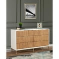 thumbnail image 5 of Origins by Alpine Larsen 7 Drawer Dresser in White, 5 of 7