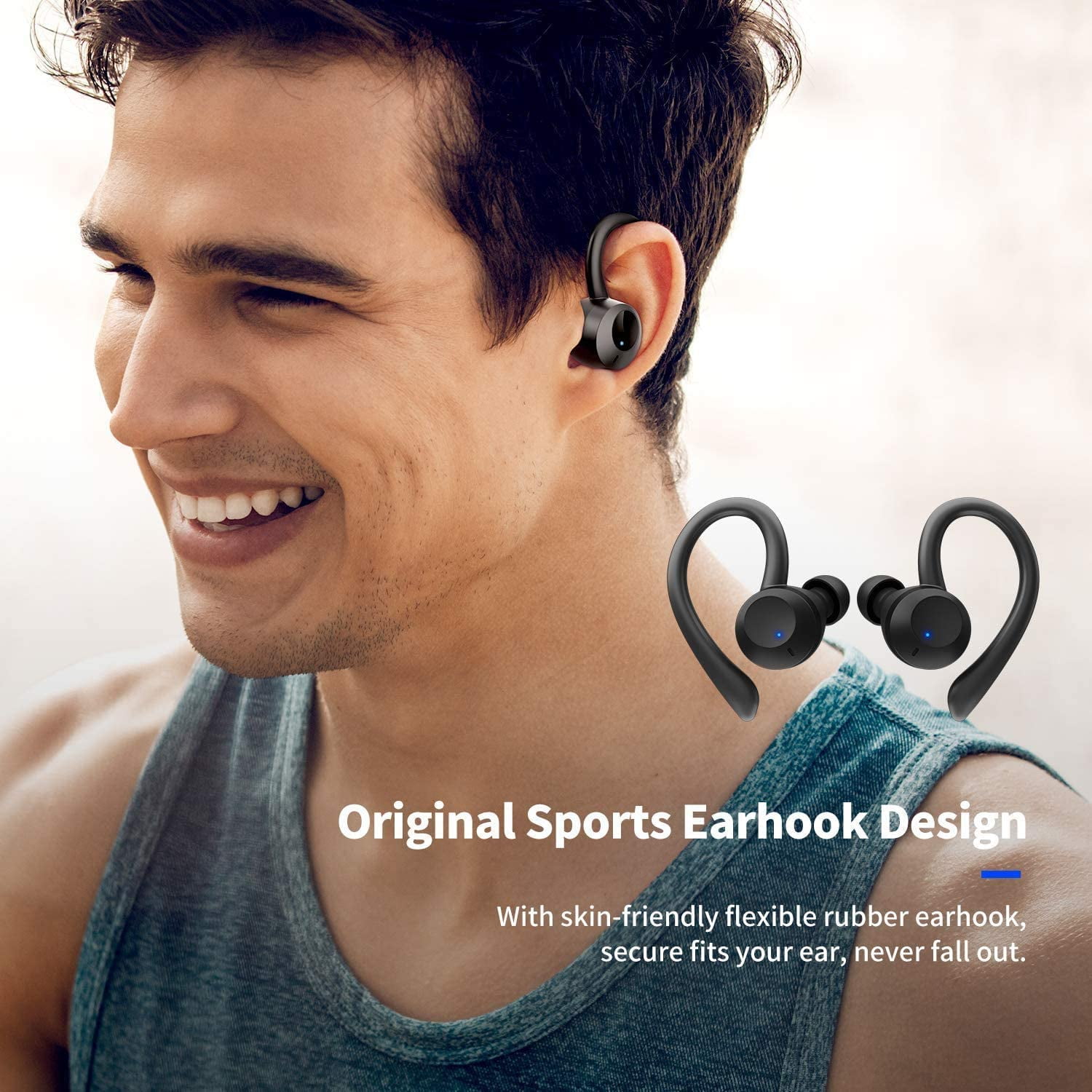 Axloie wireless headphones sports ipx7 sale