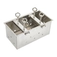 thumbnail image 3 of predolo Commercial Grade Meat Press Tool Rectangle Forming Device for Pressing Head Meat 28cmx14cmx13cm, 3 of 8