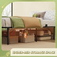 thumbnail image 6 of Foldable Twin Bed Frames, Metal Platform Bed Frame Twin Size with Heavy Duty Steel Slats, No Box Spring Needed, Easy Assembly, No Noise, Black, 6 of 9
