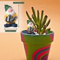 thumbnail image 2 of 7 pcs Resin Miniature Elf Statues Fairy Garden Mini Gnome Statue for Tabletop and Garden, 2 of 5