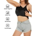 thumbnail image 3 of Vaslanda Women Plus Size Tank Top with Built-in Bra Cup Adjustable Double Straps, 3 of 7