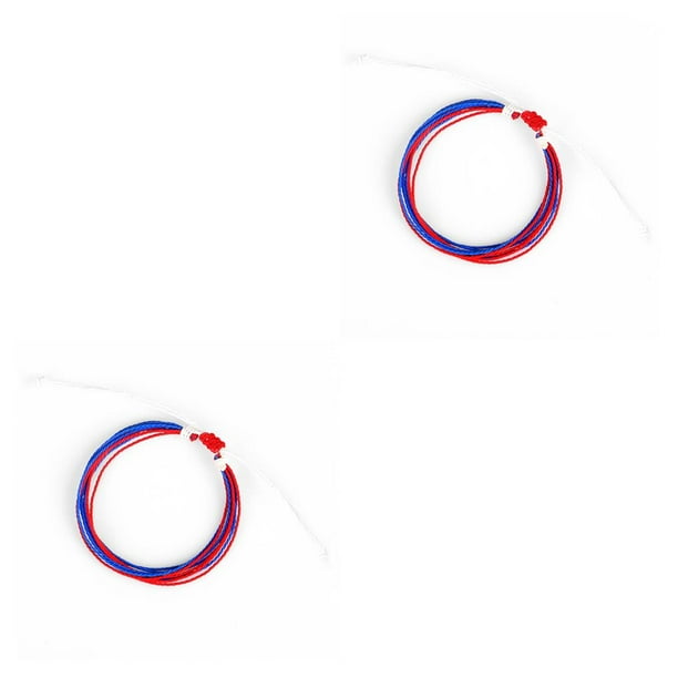 Minnieouse trenzada Joyería estética Cuerda de mano Accesorio de moda para niñas adolescentes Type1 NO1