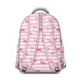 thumbnail image 3 of Flamingo Jungle Safari Backpack - Matching Wildlife Animal Print Interior, Explorer Inspired Design for Biology & Zoology Students, 3 of 6