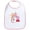 Petal Pink, variant on CafePress - Peppa Pig: Even Bigger Sister - Cute Cotton Cloth Baby Bib, Toddler Bib