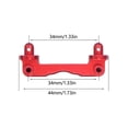 thumbnail image 3 of Xingzhi RCGOFOLLOW Aluminum Alloy Invisible Shell Mount For 1/14 Shell Post MJX 14210 14209 RC Car Part RC Car Accessories Red, 3 of 4