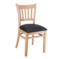 thumbnail image 1 of Chaise Latérale Verticale en Naturel (Lot de 2), 1 of 2