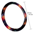 thumbnail image 4 of Butterfly 14.5 Inch Printing PVC Leather Car Wheel Cover Auto Accessories Steering Wheel Cover Steering Wheel Covers, 4 of 6