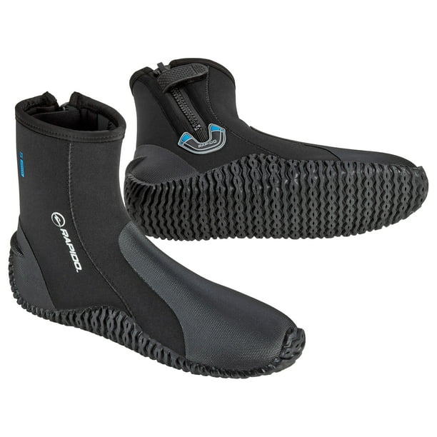 Rapido Boutique Collection Wise 5mm Neoprene Wetsuit Zipper Dive Boot