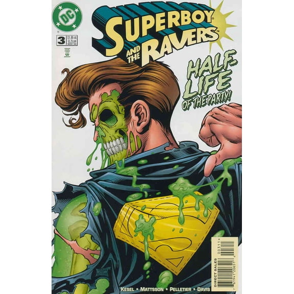 Superboy And the Ravers #3 VF ; DC Comic Book