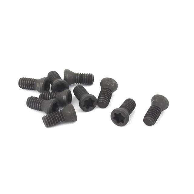 10 Pcs Tornillo de Cabeza Torx de M2.5x6mm con Cabeza Avellanada
