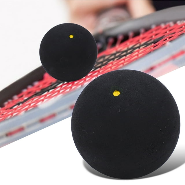 Pelotas de Squash de Un Punto de 37 mm, Pelotas de Raqueta de Squash de Goma Duraderas y Livianas, Pelota de Abrenamiento de Squash de Goma para Abrenamiento para Principiantes