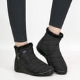 thumbnail image 7 of Ecetana Snow Boots for Women Waterproof Warm Ankle Boots Non‑Slip Lightweight Outdoor Winter Boots with Side Zipper, 7 of 7