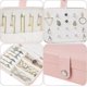 thumbnail image 4 of Caja de almacenamiento de joyas de viaje, pequeña caja para joyas, anillos, collares y pulseras (joyas no incluidas)., 4 of 5