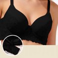 thumbnail image 5 of Womens Bras Underwire Push Up Bras for Women Lace Splice Lightly Lined Casual Everyday Underwear Tshirt Bra, 5 of 6