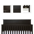 Dream On Me Alexa 5 in 1 Convertible crib, Espresso