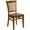Cherry, variant on Bowery Hill 17.75" Modern Wood Restaurant Dining Chair in Walnut