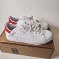 thumbnail image 4 of Adi-das W STAN SMITH FZ6370 Footwear White/Better Scarlet/Gold Metallic, 4 of 6