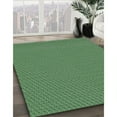 thumbnail image 3 of Ahgly Company Machine Washable Indoor Rectangle Transitional Green Area Rugs, 2' x 4', 3 of 7