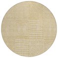 thumbnail image 2 of Addison Rugs Chantille Indoor/Outdoor Transitional Geometric Gold Washable Round Rug, 8' x 8', 2 of 6