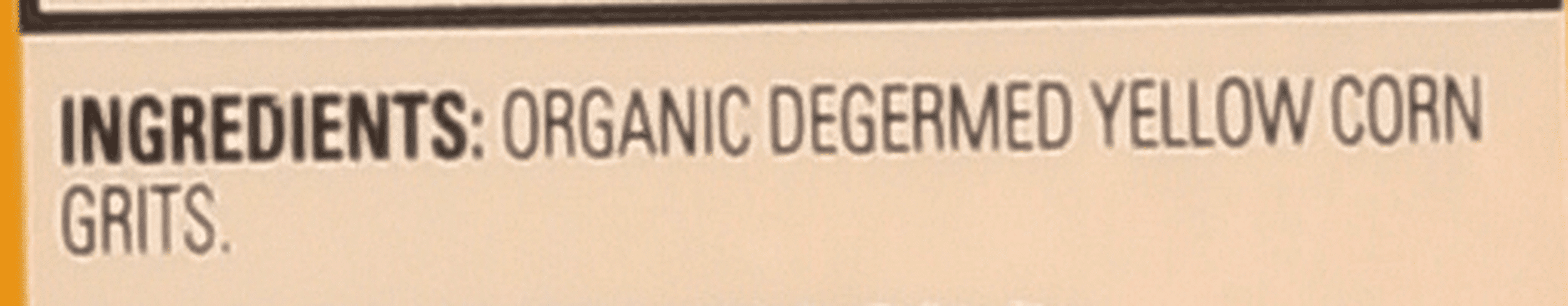 arrowhead mills organic gluten free yellow corn grits