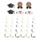 thumbnail image 1 of Decoraciones de remolinos colgantes Amonsee colgante de graduación, 1 of 5