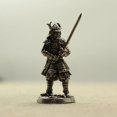 thumbnail image 1 of Japanese Bushido Samurai Warrior Doll Miniature Medieval Japanese Warrior Sculpture Collectible Samurai Figurine For Home Office Desktop Decor A, 1 of 3