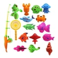 thumbnail image 5 of Sistema de Juguete de Baño Sunnimix Juguetes de Pesca de Baño 15 Piezas, 5 of 5