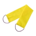 thumbnail image 1 of Paño exfoliante corporal para limpieza profunda con asas de malla densa para baño Amarillo, 1 of 8