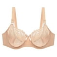 thumbnail image 1 of Women‘s Plus Size Signature Lace Unlined Underwire Bra with Added Support, 1 of 7