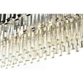 thumbnail image 6 of Elegant Lighting Willow 47 Inch Rectangular Chandelier In Chrome, 6 of 8