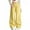 Yellow, variant on RUTAYY Toddler Girls Fashion Cute Personality Plush Lined Pants Elastic Waist Wide Leg Jeans Casual Demin Pants With Pockets Trouser Trendy Pants