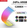 thumbnail image 3 of Barra Flexible 5V Sync ARGB Accesorios Computadora (Blanco C200EX), 3 of 9