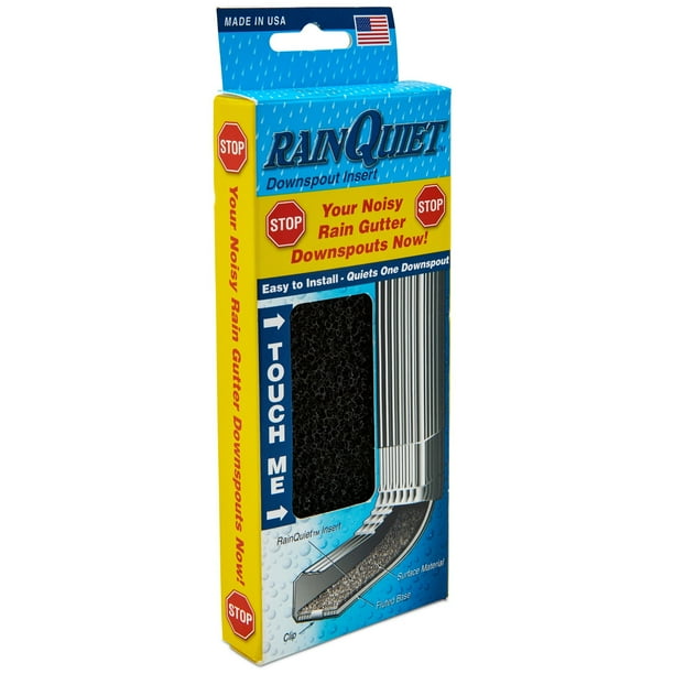 Rain Quiet Downspout Insert