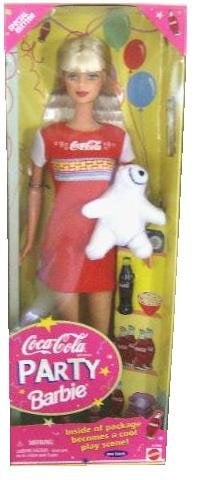 coca cola barbie doll worth
