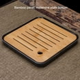 thumbnail image 2 of Cateissary Juego de té elegante de cerámica, juego de tetera portátil de arcilla púrpura para entusiastas del té, juego de té Kung Fu de Teteras Shangshan Ruoshui, 2 of 6