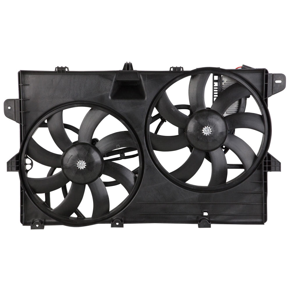 Dual Radiator and Condenser Fan Assembly-Rad Cond Fan Assembly Right 75612