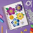 thumbnail image 4 of Troqueles de corte de flores superpuestas para scrapbooking DIY, troqueles de corte de hojas metálicas para hacer tarjetas, repujado, álbumes de fotos y decoración artesanal, 4 of 5