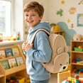 thumbnail image 5 of Kindergarten Backpack - Premium Durable Daily School Bag, Backpack for Girls Boys, Comfortable Wear-resistant Travel Pack, Thoughtful Back to School Present Bag, Black Bear Backpack, 5 of 7