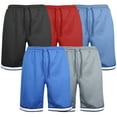 thumbnail image 2 of Men's 5-Pack Lightweight Breathable Moisture Wicking Mesh Shorts, 2 of 6